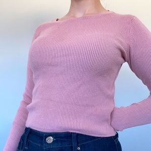 Seppäla Cropped Ribbed sweater